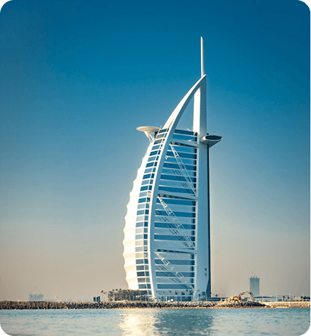 Burj Al Arab Luxury Hotel in Dubai